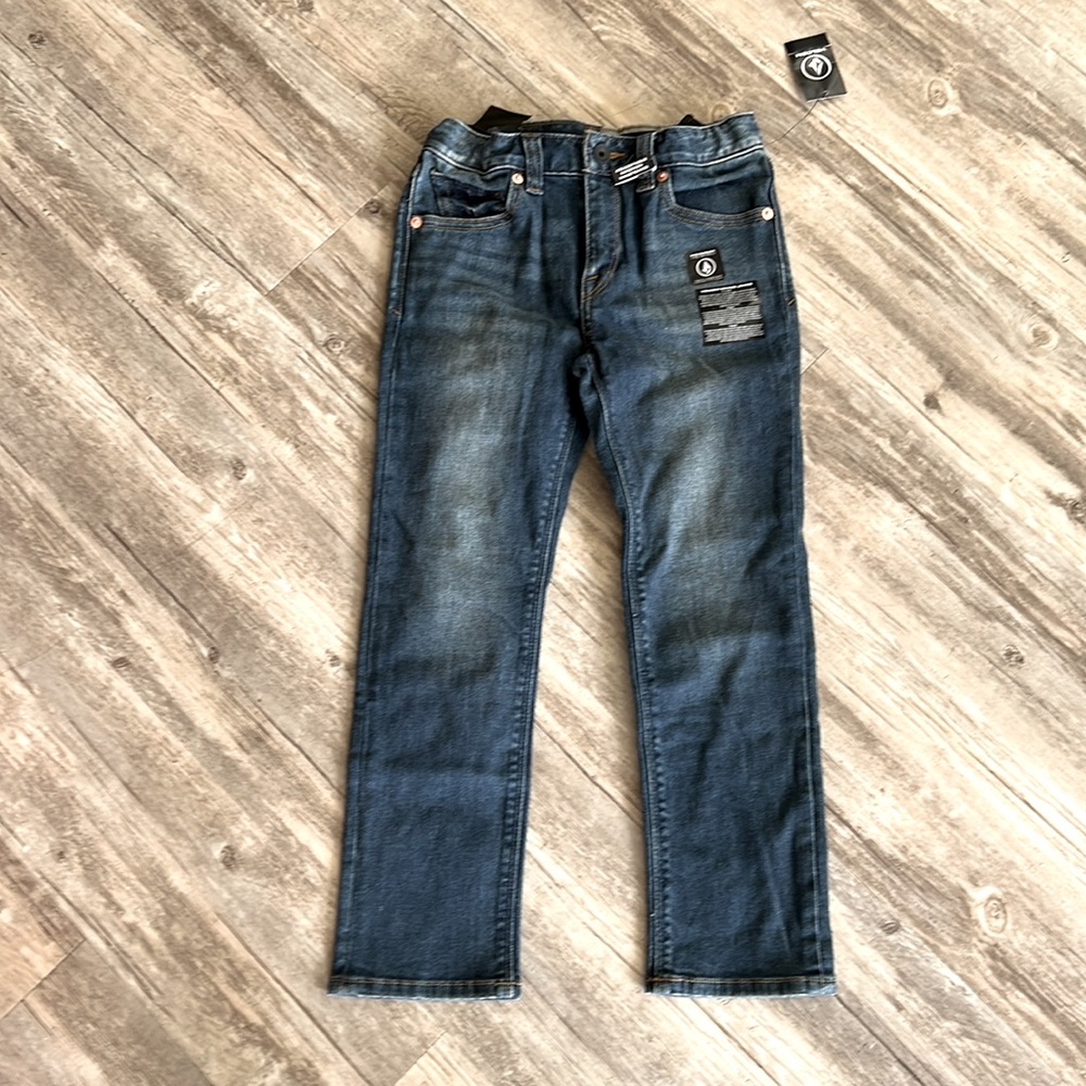 Boys Volcom Vorta Jeans- Size 7